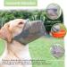 Breathable Mesh Dog Muzzle - Adjustable for Small Medium & Large Dogs | Prevents Biting Chewing & Barking - Gray (M) - Buy Online on GoSupps.com