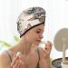 Flying Butterflies Microfiber Hair Towel - Soft Super Absorbent Wrap for Long Curly & Thick Hair | Quick Dry Coral Velvet Cap for Women - Buy Online on GoSupps.com