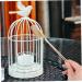 Luxshiny 1 Set Remover Design Supplies Parrot of Birds Metal Convenient Wire Supply Cage Gloss 22X3X2CM As Shown - Buy Online on GoSupps.com
