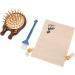 Multifunctional Wooden Massage Hair Brush & Scalp Cushion Portable Comb for Home & Travel - Buy Online on GoSupps.com