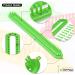 Aeelike Long Knitting Loom Set - 47cm Green Plastic Loom Kit for Beginners | Handmade Craft Tool for Family Use - Buy Online on GoSupps.com