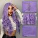 MUPUL Purple Body Wave 26inch Synthetic Wig for Women - Perfect for Cosplay, Halloween Parties and Daily Wear - Buy Online on GoSupps.com