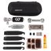 CyclingDeal Bike Bicycle Tyre Repair Maintenance Kit Including Tyre Lever, CO2 Inflator, Hand Tool, Tube Patch