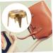 COHEALI 150 Pcs Four Claw Drill Nail Brass Fittings Leather Studs -jaw Iv Diy Cloth Material Degreasing Shoe Goldenx3pcs 0.6X0.6CMx3pcs - Buy Online on GoSupps.com