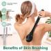 Back Brush for Showering - Long Handle Bath Brush for Seniors - Black Shower Brush - Buy Online on GoSupps.com