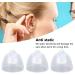 Buy 10-Piece Washable Silicone Ear Plugs | 8mm Open Design Replacement Tips for Hearing Aids - Buy Online on GoSupps.com