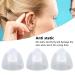10 Pack 8mm Hearing Aid Domes - Transparent Silicone Washable Antistatic - Replacement Accessories for Hearing Aids - Buy Online on GoSupps.com
