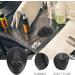 Fomiyes Jewelry Stand - Flexible Silicone Nose Artifice for Beauty & Acupuncture Practice | 8x5.5cm Black - Buy Online on GoSupps.com