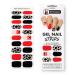 MOYOU LONDON Semi Cured Gel Nail Strips 20 Pc. Gel Wraps for Nails Get 1 Free UV Lamp When You Get 3 or More Easy Apply & Remove for Salon-Quality Manicure -Thehangedit 03
