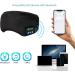 Joseche Bluetooth Sleep Headphones Eye Mask | Wireless 5.2 Music Travel Mask with Mic | Washable Black - Buy Online on GoSupps.com