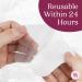 8 Pads Hydrogel Pads for Breastfeeding Soreness Support - Immediate Relief Nipple Gel Soothing Pads - Easy Apply Gel Nipple Pads for Breastfeeding - Reusable Form Adjusting Breastfeeding Gel Pads - Buy Online on GoSupps.com