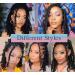 Passion Twist Hair 14 Inch 8 Packs Water Wave Crochet Hair for Black Women - Freetress Water Wave Crochet Braids - Braiding Hair Extension (1B) - Buy Online on GoSupps.com