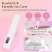 Mini UV Lamps for Gel Nails Handheld UV Nail Lamp Rechargeable USB Nail Dryer Light with LED Screen and 60s 120s Timer Portable Led Nail Flashlight - Buy Online on GoSupps.com