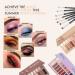 7pcs Soft Synthetic Eye Makeup Brushes Set for Blending Eyeshadow, Eyeliner, Crease, Eyebrow - Long Lasting & Flawless Look - Black/Silver - Buy Online on GoSupps.com