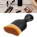 Shop Curving Wine Glass Foundation Brush for Liquid Makeup | Best Base Makeup Brush (Brown - Buy Online on GoSupps.com