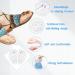 Gel Metatarsal Pads for Thong Sandals Flip-Flops 2 Pairs Forefoot Cushion Inserts Ball of Foot Grip Pads for Metatarsal Support and Pain Relief Anti-Slip Clear - Buy Online on GoSupps.com