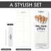 MOYOU LONDON Gel Nail Wraps - Salon-Quality Manicure Set (20 Pcs) - Spilled Milk - Buy Online on GoSupps.com