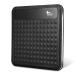 Digital Body Weight Bathroom Scale, High Precision Measurements Scales with Large Non Slip Silicone Platform and LCD Digital Display, 400lbs/180kg Capacity (Black) 1-Black
