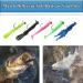 Dovesun Painted Jig Heads with Glowing 3D Eye Ball for Walleye, Bass, Crappie | Assorted Fishing Jig Hooks 1/8oz - 40pcs - Buy Online on GoSupps.com