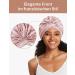 Lilysilk 100% Mulberry Silk Sleeping Cap for Curly Hair | 19 Momme Pink Bonnet & Hair Wrap for Women | Elastic Band Night Hat - Buy Online on GoSupps.com