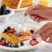 Clear Plastic Cutlery Set - (Bulk Pack 200 Pcs) Plastic Utensils Heavy Duty 100 Plastic Forks and 100 Spoons for Party Supplies Dinners Take-Out Catering Food Services - Buy Online on GoSupps.com