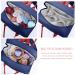 Kalidi Baby Diaper Backpack - Large Capacity Multifunctional Mama Bag with Stroller Hook - On-the-Go Baby Bag (Blue & Red) - Buy Online on GoSupps.com