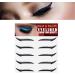 Glitter Eyeliner Stickers for Eyes Instant Self-Adhesive Eyeliner Stencil Sparkle 5 Pairs | Easy to Apply Eyeliner Tool Sticker Eyeliner Winged Eyeliner Stencil for Party Eye Makeup Tool Hersil silver (five pairs) - Buy Online on GoSupps.com