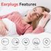 Buy Foam Ear Plugs - 60 Pair 38dB Noise Reduction Earplugs for Sleep Travel Shooting and Studying - Soft Yellow Hearing Protection - Buy Online on GoSupps.com