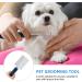 Pet Grooming Brush Kit Dematting Comb for Dogs & Cats - Set of 5 | Double Sided Comb for Small, Medium & Large Pets - Removes Knots & Tangled Hair | UK-Set 3 - Buy Online on GoSupps.com