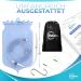 Baldera Enema Set - BPA Free Intestinal Cleaning Device | Premium Irrigator with Storage Bag - Simple & Effective Flushing Solution - Buy Online on GoSupps.com