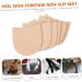 NOLITOY Anti-Slip Stickers for Shoes | 3 Pairs Self-Adhesive Shoe Grips & Inserts | Non-Slip Rubber Sole Repairs | Transparent Clear Pump Stickers - Buy Online on GoSupps.com