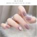 JMEOWIO Semi Cured Gel Nail Strips Cream Purple Grey Gel Nail Stickers Nail Supplies Nail Art Design Decoration Accessories - Buy Online on GoSupps.com