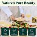 Palm Leaf Disposable Plates - Bamboo Plates Disposable 10 Inch & 7 Inch Square (48 Pc) Compostable & Biodegradable Better Than Plastic Plates - Heavy-Duty Party Plates Dinnerware Set - Buy Online on GoSupps.com
