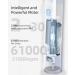 7am2m Sonic Electric Toothbrush with 6 Brush Heads for Adults and Kids Wireless Fast Charge One Charge for 60 Days 5 Modes with 2 Minutes Built in Smart Timer Electric Toothbrushes(Black) No Travel Case Black - Buy Online on GoSupps.com