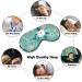 LynaRei Cute Colorful Flower Sleep Mask - Adjustable Super-Smooth Eye Mask for Men & Women - Travel and Nap Style-5 - Buy Online on GoSupps.com