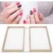  ZJchao ZJchao Nail Art Presentation Book Real Wood Nail Polish Presentation Book with 180 Grids for Display Gel Polish Colours (Light) - Buy Online on GoSupps.com