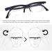 OKH TR90 Adjustable Focus Dial Glasses - Clear View Variable Lens Correction (-6D to +3D) for Near and Far Vision - Buy Online on GoSupps.com