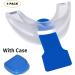 Sport Mouth Guard Upper and Lower Brace - Teeth Grinding Guard - 4 Pack - with Storage Case - Buy Online on GoSupps.com
