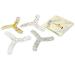 MYFIBO Boomerang for Beginners, Girls and Boys - Design and Style Yourself, Perfect for Indoor and Outdoor Use - 4 Pack Set