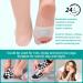 DYKOOK 2Pack Gel Metatarsal Sleeves & Bunion Cushions - Pain Relief & Friction Prevention - Buy Online on GoSupps.com