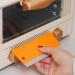 4 Pcs Kitchen Squeegee 2 in 1 Counter Squeegee and Brush with Hanging Hole Multi-Purpose Kitchen Cleaning Flat Mini Squeegee with Cleaning Brush for Countertops Sink Bathroom (White Orange) - Buy Online on GoSupps.com