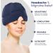 Gel Ice Headache & Migraine Relief Hat - Long-Lasting Cooling Therapy for Tension and Pain Relief - Wearable Headband Ice Pack in Soothing Blue Color - Buy Online on GoSupps.com