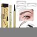 Eyebrow Pen 2in1 Eyebrow Filler Pencil with GelSmudge Resistant Cosmetics for Daily Use Sports and Activities - Buy Online on GoSupps.com