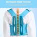 Back Posture Corrector Brace Back Shoulder Support Belt Posture Correction Belt for Belt Health Care Type A Blue XL - Buy Online on GoSupps.com