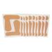 Turf Toe Straps ANGGREK 10 Pcs Turf Toe Straps Soft Skin Friendly Antiabrasion Big Toe Tape Adhesive Toe Straighteners