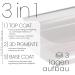 Bot 20x UV Gel Nail Foil - Self-Adhesive Up to 3 Weeks Dermatest Very Good All-in-1 Classy Pearl Nail Foils - Buy Online on GoSupps.com
