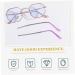 Buy Balue Replacement Glasses Accessories - Metal Frames & Brackets for Sunglasses - Violet 14.5x0.7cm - International Shipping Available - Buy Online on GoSupps.com