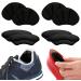 Sibba 4 Pairs High Heels Cushion Pads and Heel Grips for Shoes - Prevent Slipping and Blisters - Black - Buy Online on GoSupps.com