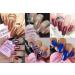 AIMEILI Christmas Glitter Gel Nail Polish Set Soak Off UV LED Gel Polish Sparkle Multicolour/Mix Colour/Combo Colour Of 6pcs X 10ml - Gift Kit 29 KIT6-29 1.67 ml (Pack of 6) - Buy Online on GoSupps.com