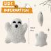 20cm Halloween Ghost Stuffed Plush Pillow for Kids - Cute Soft Hugging Toy for Boys and Girls | Ideal Halloween Party Favor or Birthday Gift - Ghost Decor for Sofa, Bedroom or Kids Room - Buy Online on GoSupps.com